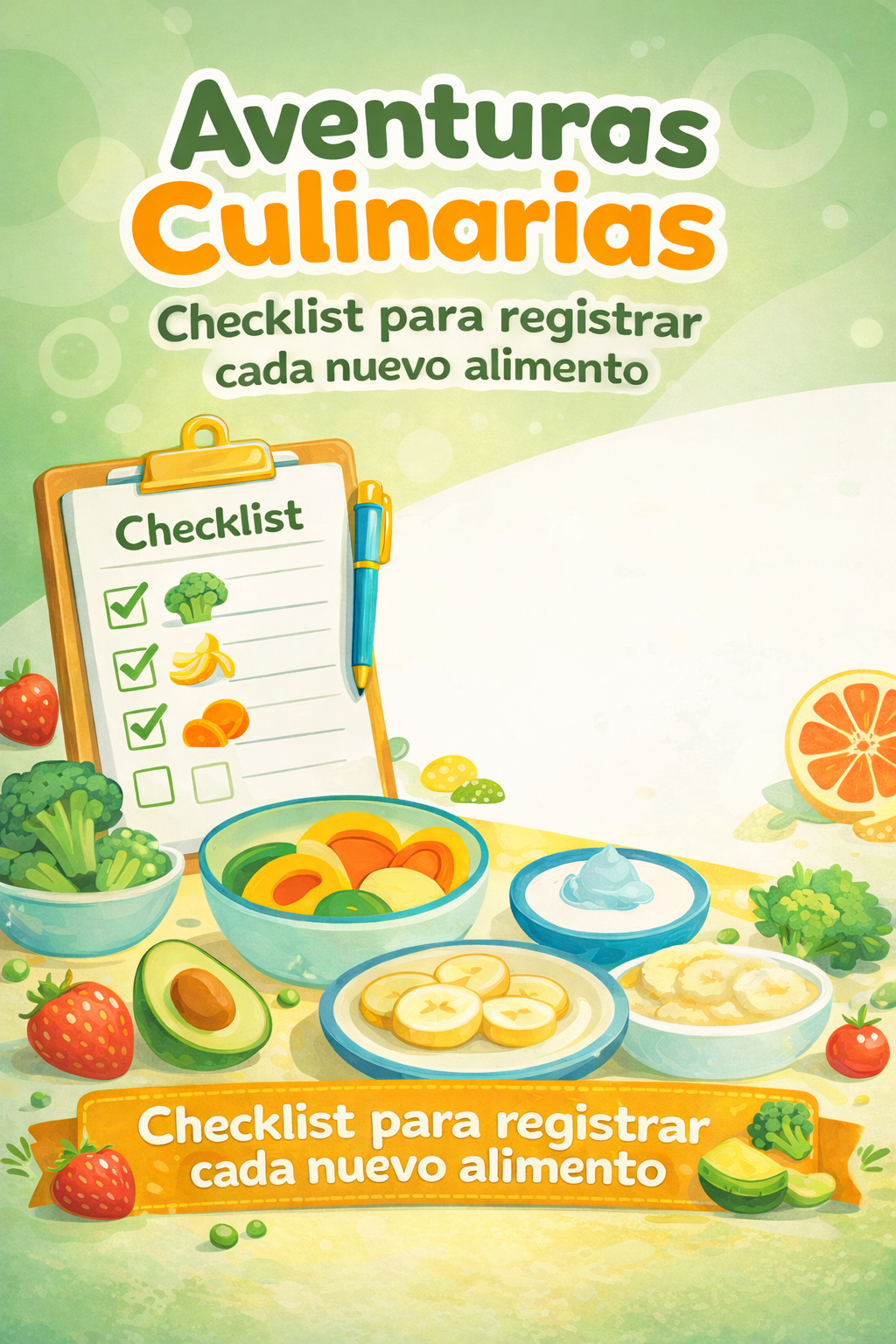 Aventuras Culinarias: Checklist de Nuevos Alimentos