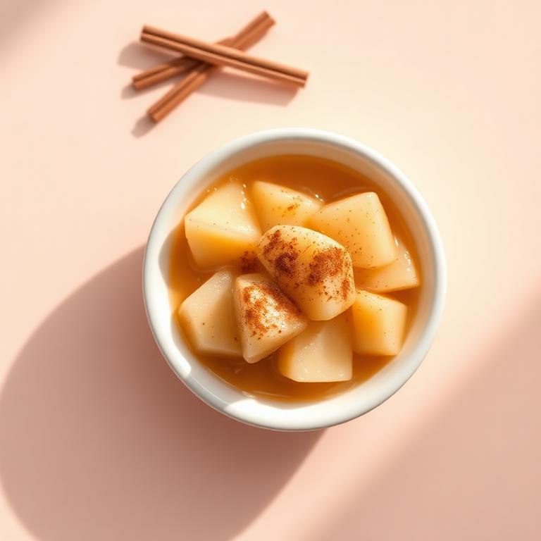 Compota de Manzana con Pollo